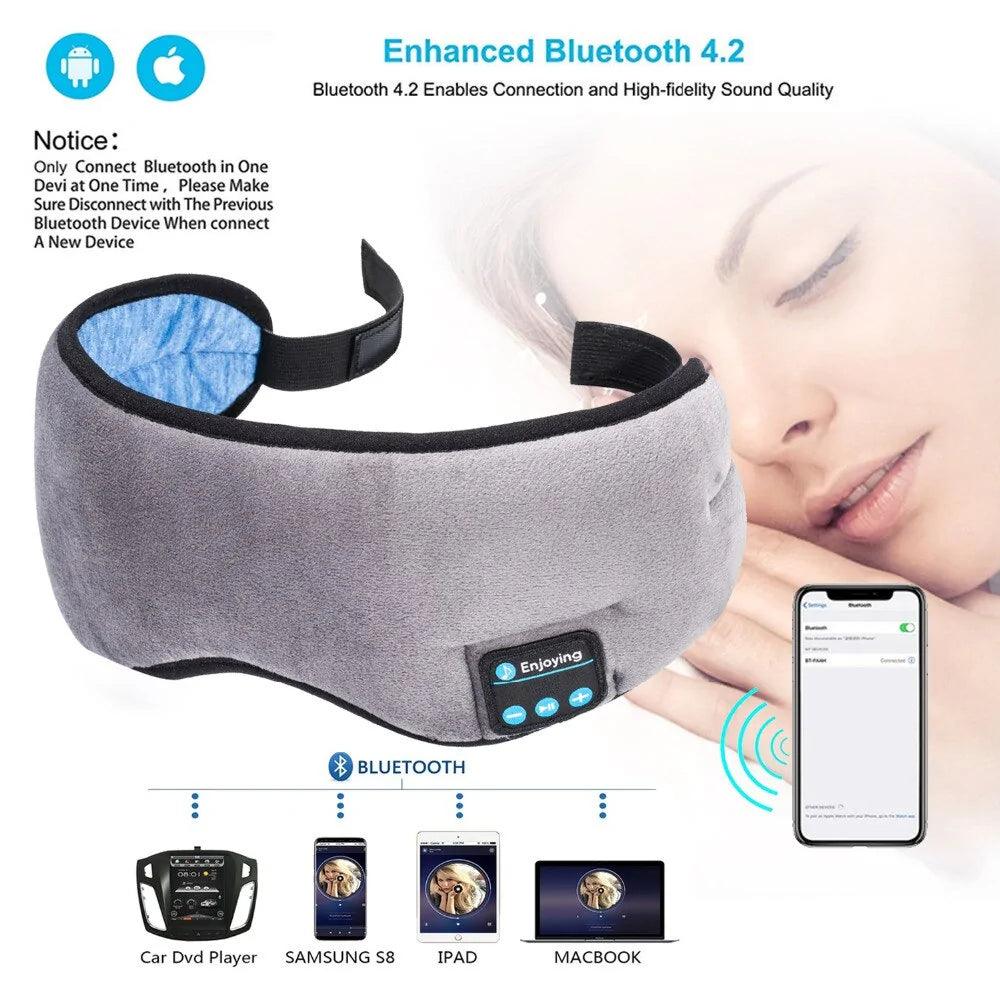 Wireless Bluetooth Earphone Sleep Mask - Your Gift Ideas