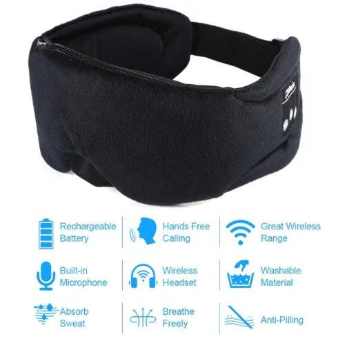 Wireless Bluetooth Earphone Sleep Mask - Your Gift Ideas