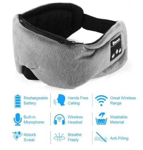 Wireless Bluetooth Earphone Sleep Mask - Your Gift Ideas