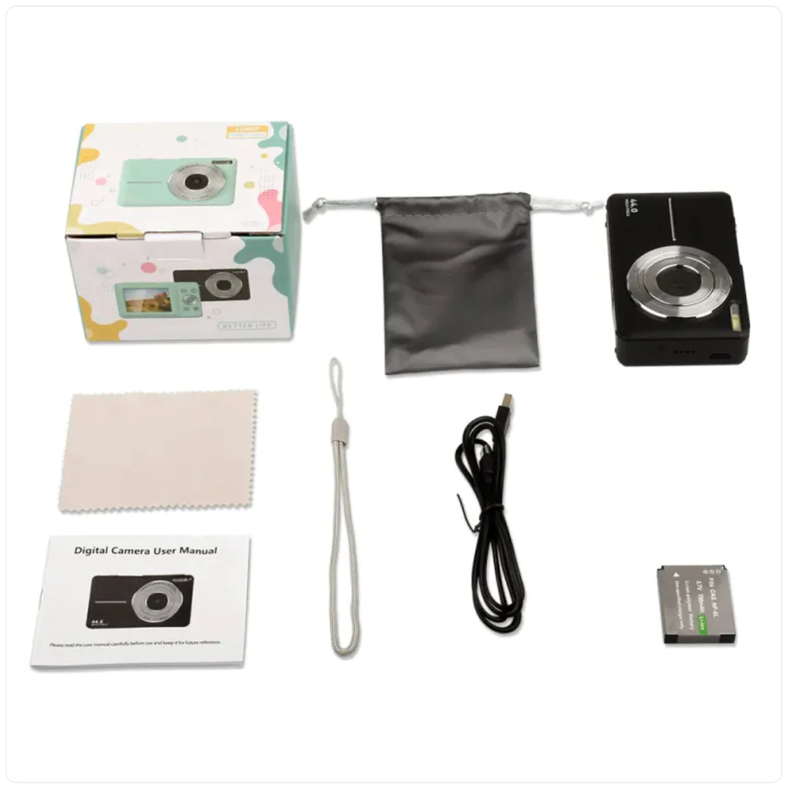 Mini HD Digital Camera for Kids - Perfect Christmas & Birthday Gift