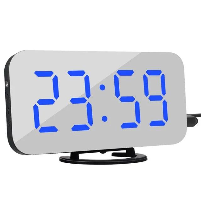 LED Mirror Clock - Your Gift Ideas