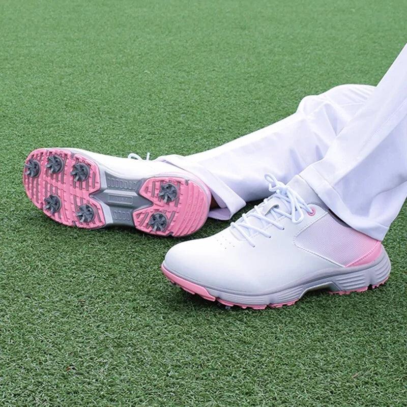 New Waterproof Women Outdoor Spikes Golf Sneakers - Your Gift Ideas